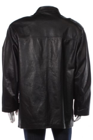 Ανδρικό δερμάτινο μπουφάν, Μέγεθος L, Χρώμα Μαύρο, Τιμή 40,21 €