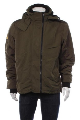 Ανδρικό μπουφάν Superdry, Μέγεθος XL, Χρώμα Πράσινο, Τιμή 169,59 €