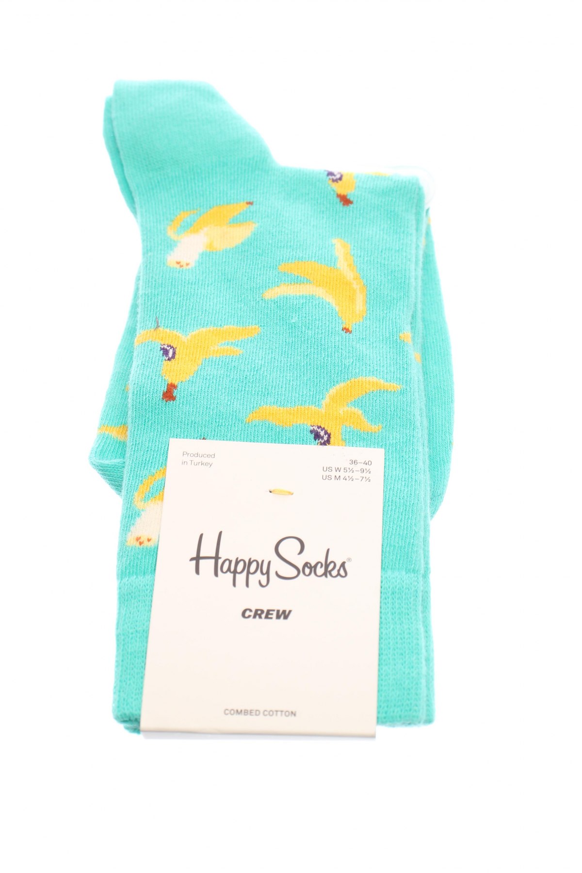 Κάλτσες Happy Socks, Μέγεθος M, Χρώμα Πολύχρωμο, 86% βαμβάκι, 12% πολυαμίδη, 2% ελαστάνη, Τιμή 5,98 €