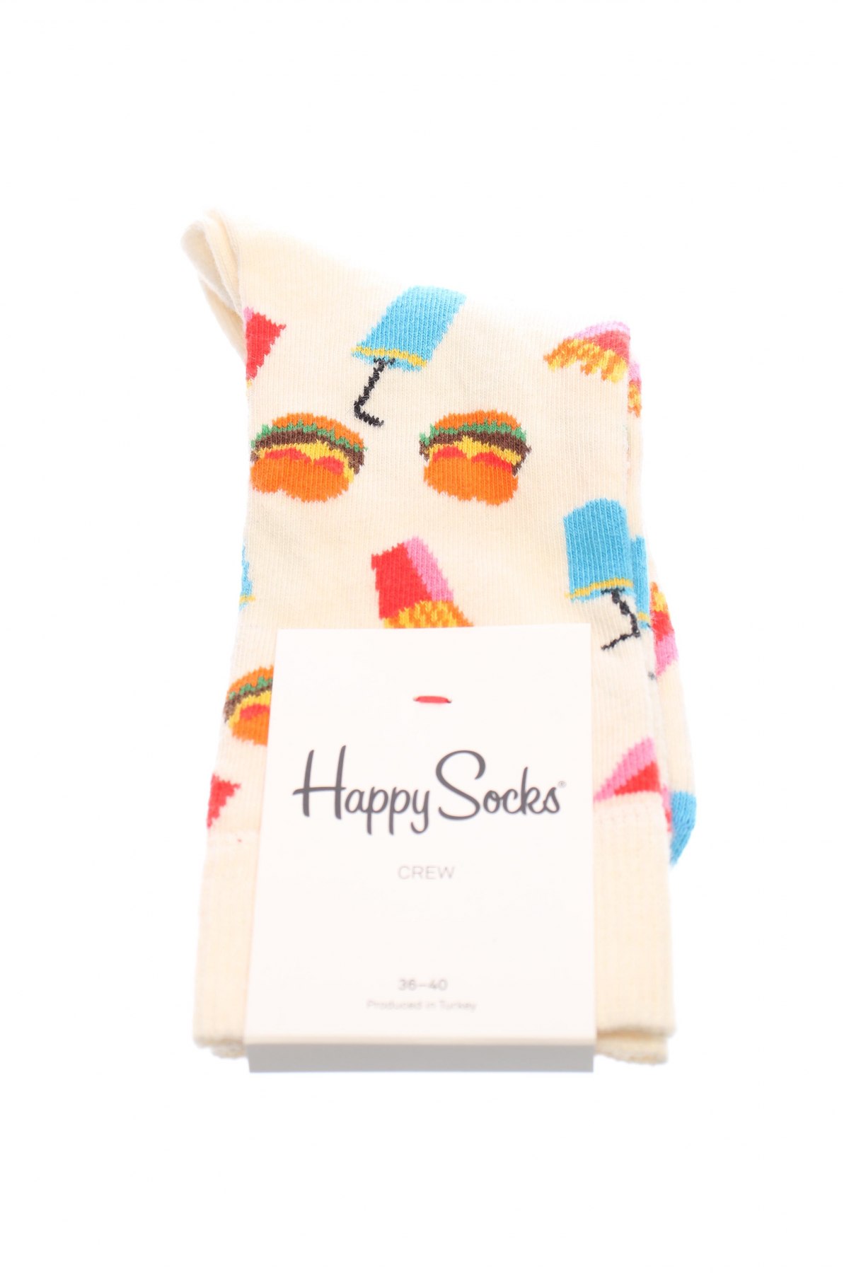 Κάλτσες Happy Socks, Μέγεθος M, Χρώμα Πολύχρωμο, 82% βαμβάκι, 16% πολυαμίδη, 2% ελαστάνη, Τιμή 6,73 €