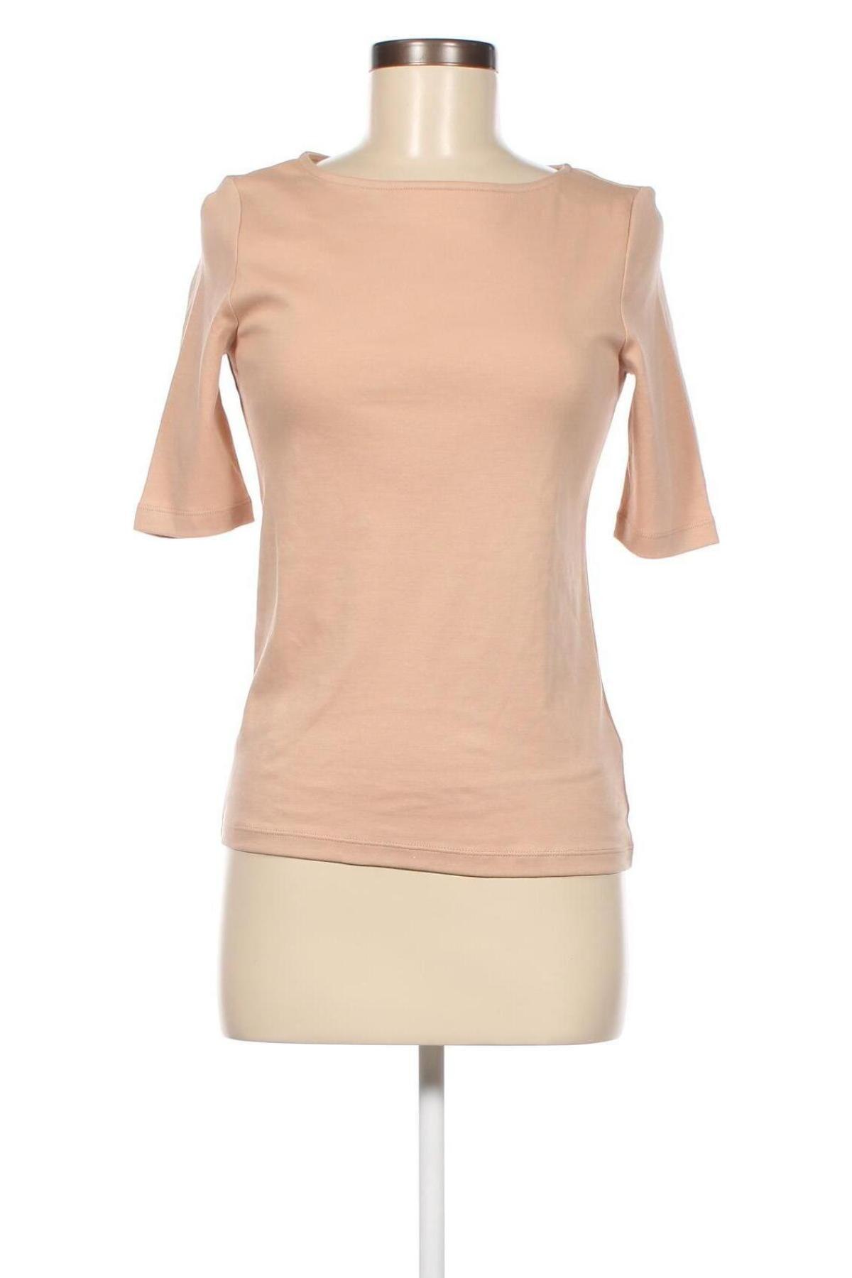 Γυναικεία μπλούζα Christian Berg, Μέγεθος XS, Χρώμα  Μπέζ, Βαμβάκι, Τιμή 24,74 €