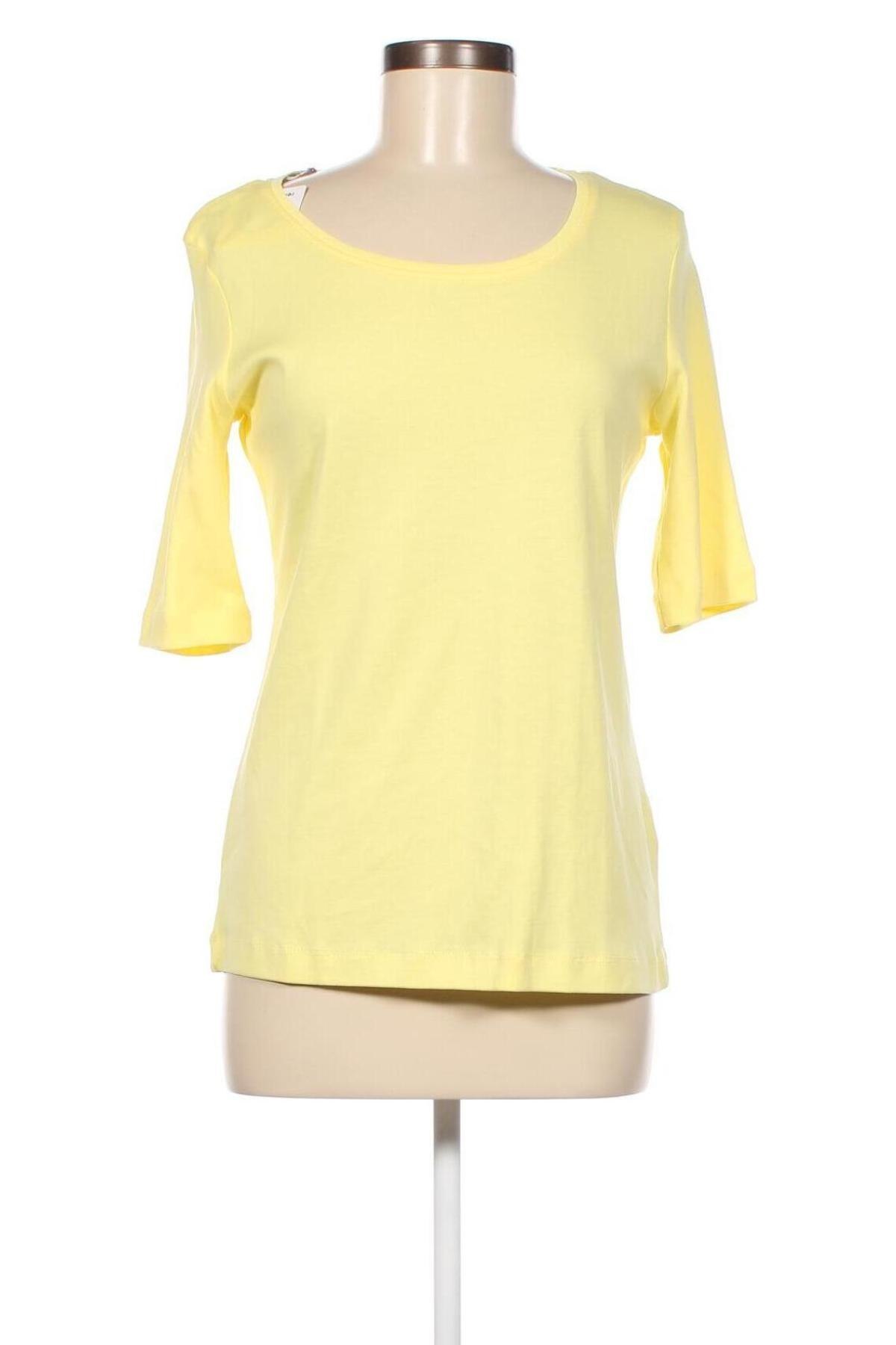 Γυναικεία μπλούζα Christian Berg, Μέγεθος L, Χρώμα Κίτρινο, Βαμβάκι, Τιμή 49,48 €