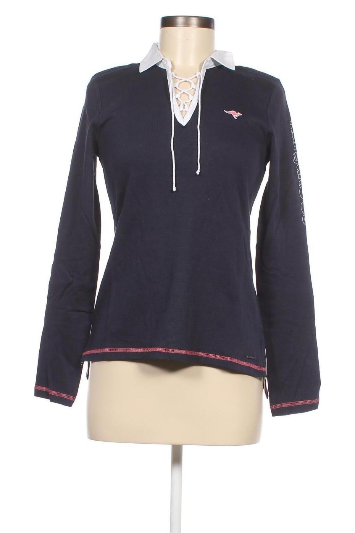 Γυναικεία μπλούζα Kangaroos, Μέγεθος XXS, Χρώμα Μπλέ, Βαμβάκι, Τιμή 19,79 €