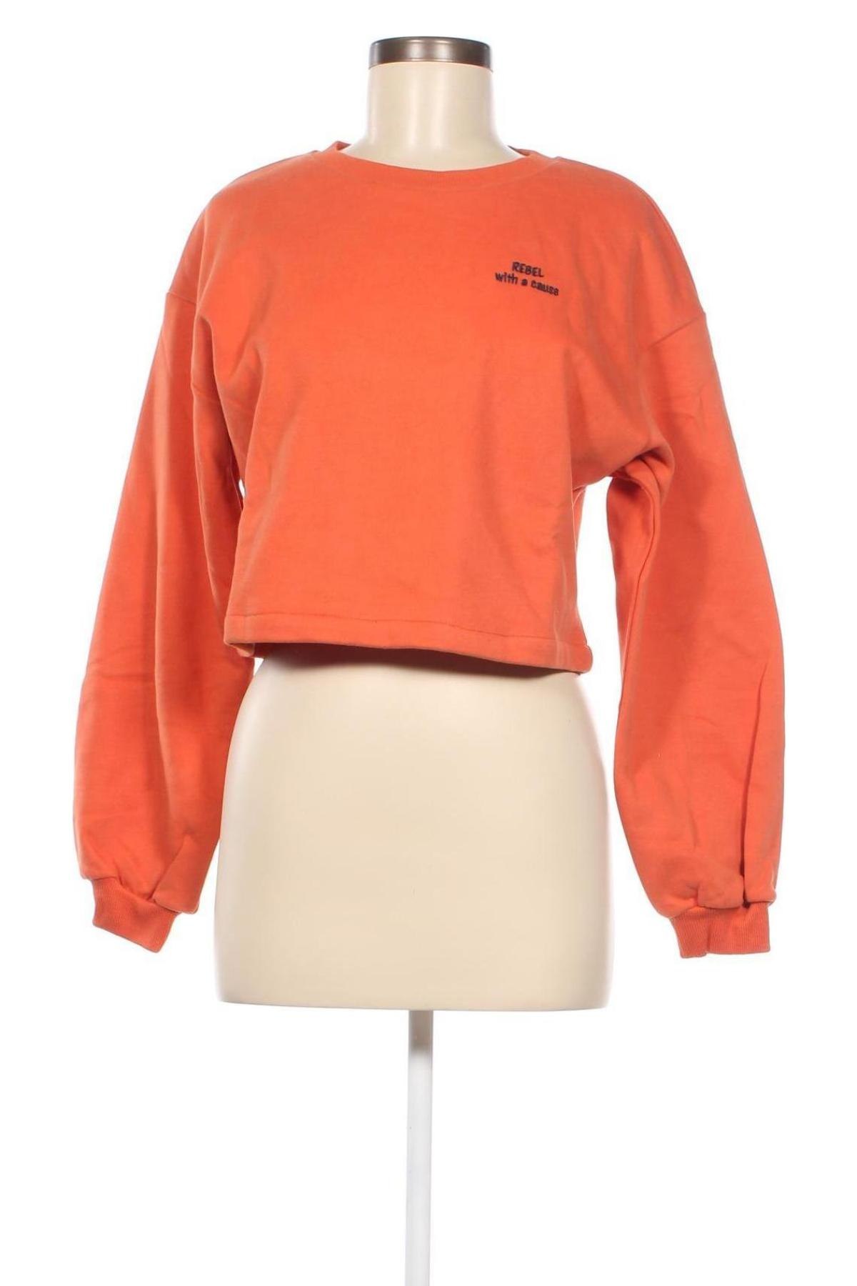 Γυναικεία μπλούζα MyMO, Μέγεθος S, Χρώμα Πορτοκαλί, 51% πολυεστέρας, 49% βαμβάκι, Τιμή 41,52 €