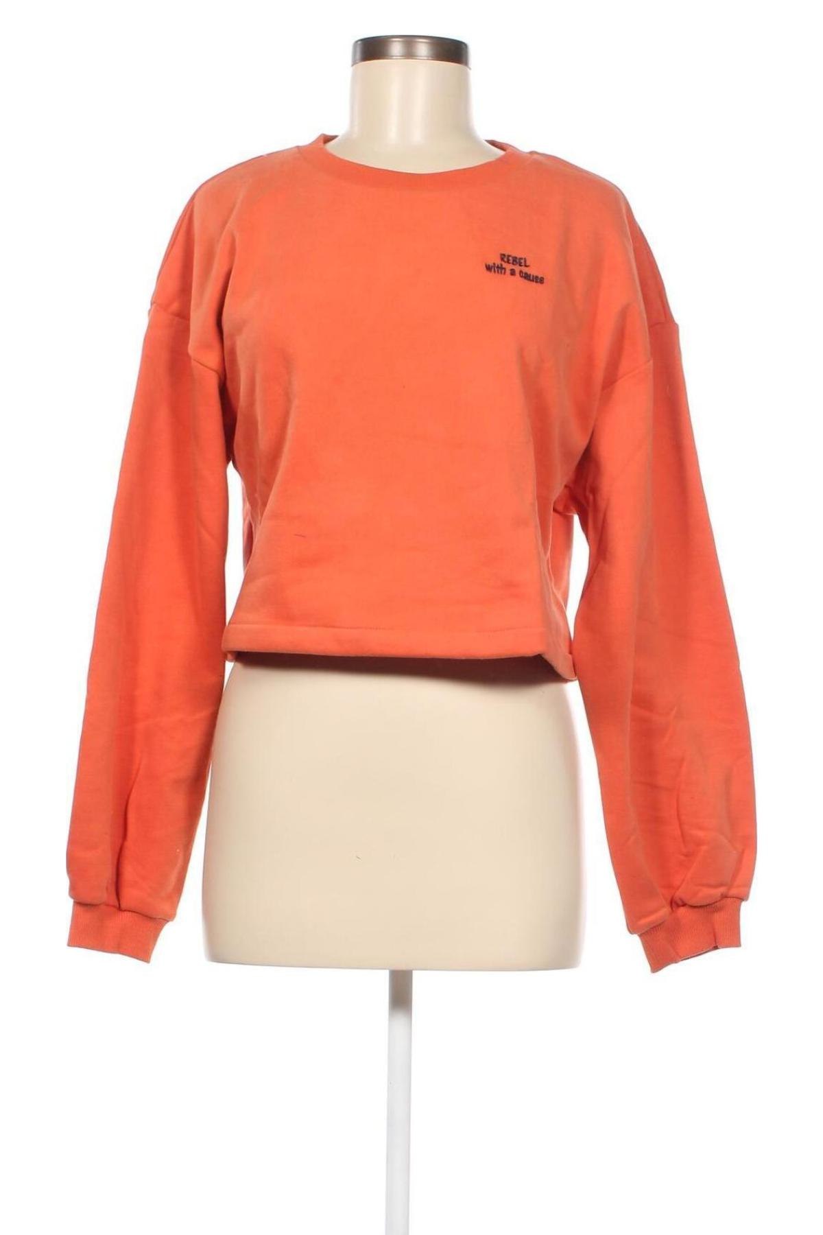 Γυναικεία μπλούζα MyMO, Μέγεθος L, Χρώμα Πορτοκαλί, 51% πολυεστέρας, 49% βαμβάκι, Τιμή 41,52 €