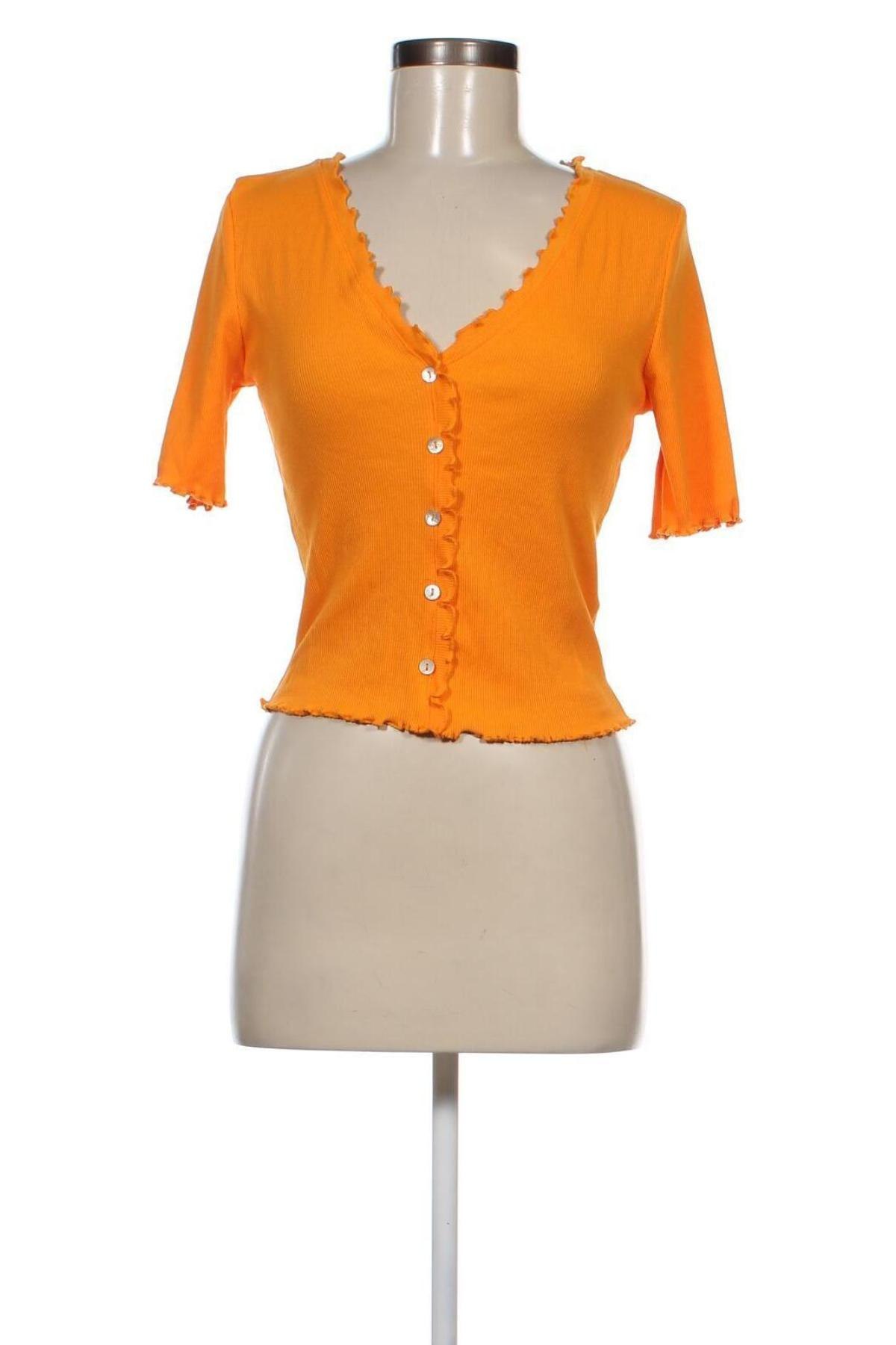 Γυναικεία μπλούζα ONLY, Μέγεθος M, Χρώμα Κίτρινο, 95% βαμβάκι, 5% ελαστάνη, Τιμή 24,74 €
