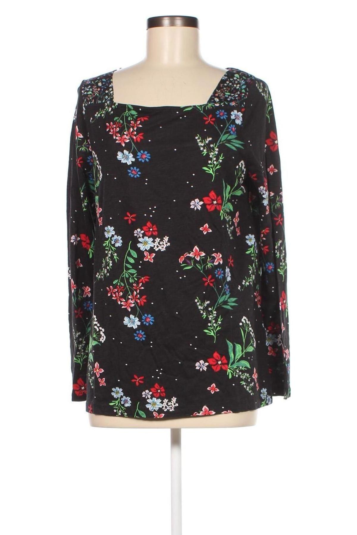 Γυναικεία μπλούζα S.Oliver, Μέγεθος L, Χρώμα Πολύχρωμο, 50% βαμβάκι, 50% μοντάλ, Τιμή 20,65 €