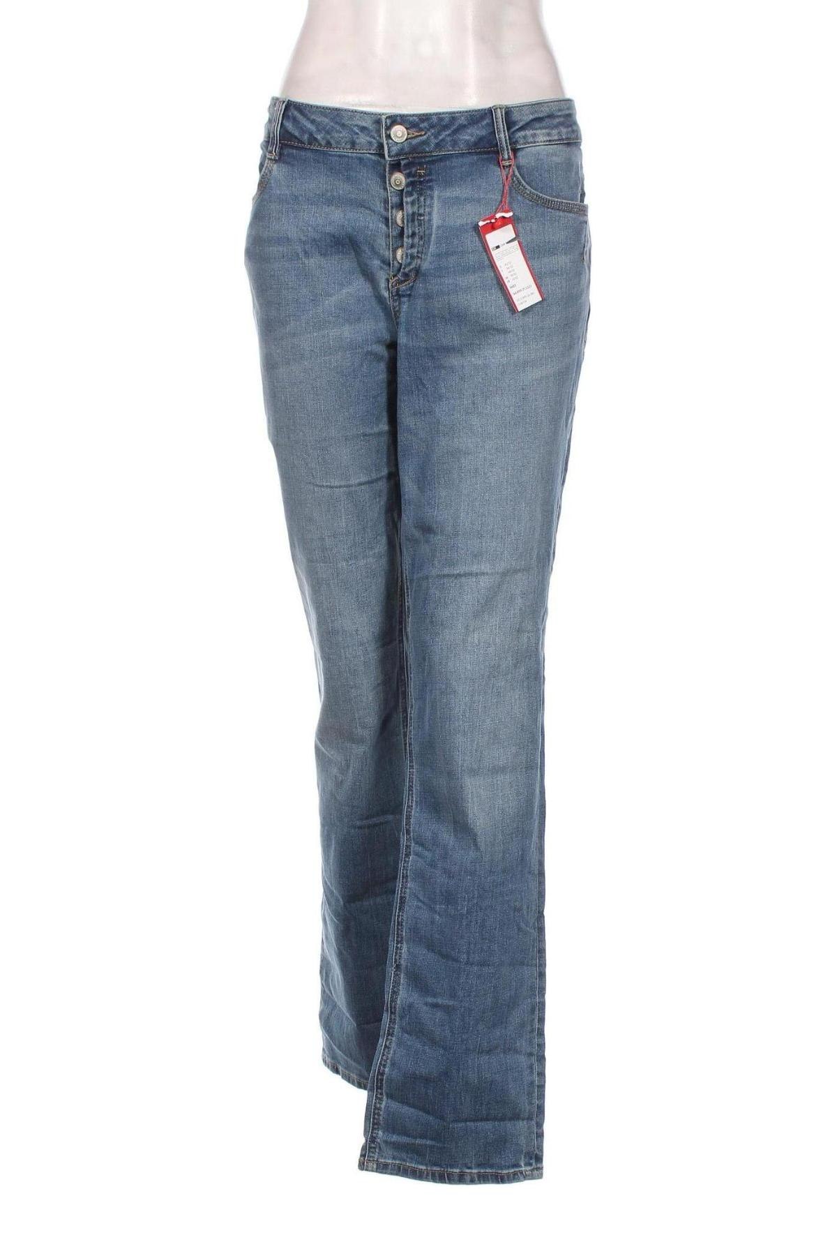 Γυναικείο Τζίν S.Oliver, Μέγεθος XL, Χρώμα Μπλέ, 98% βαμβάκι, 2% ελαστάνη, Τιμή 27,23 €