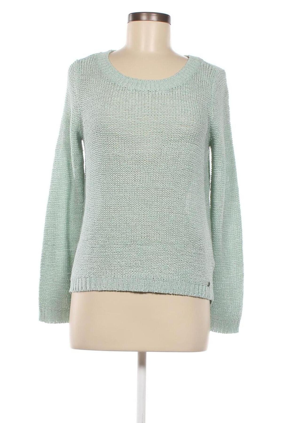 Дамски пуловер ONLY, Размер S, Цвят Зелен, Цена 67,50 лв.