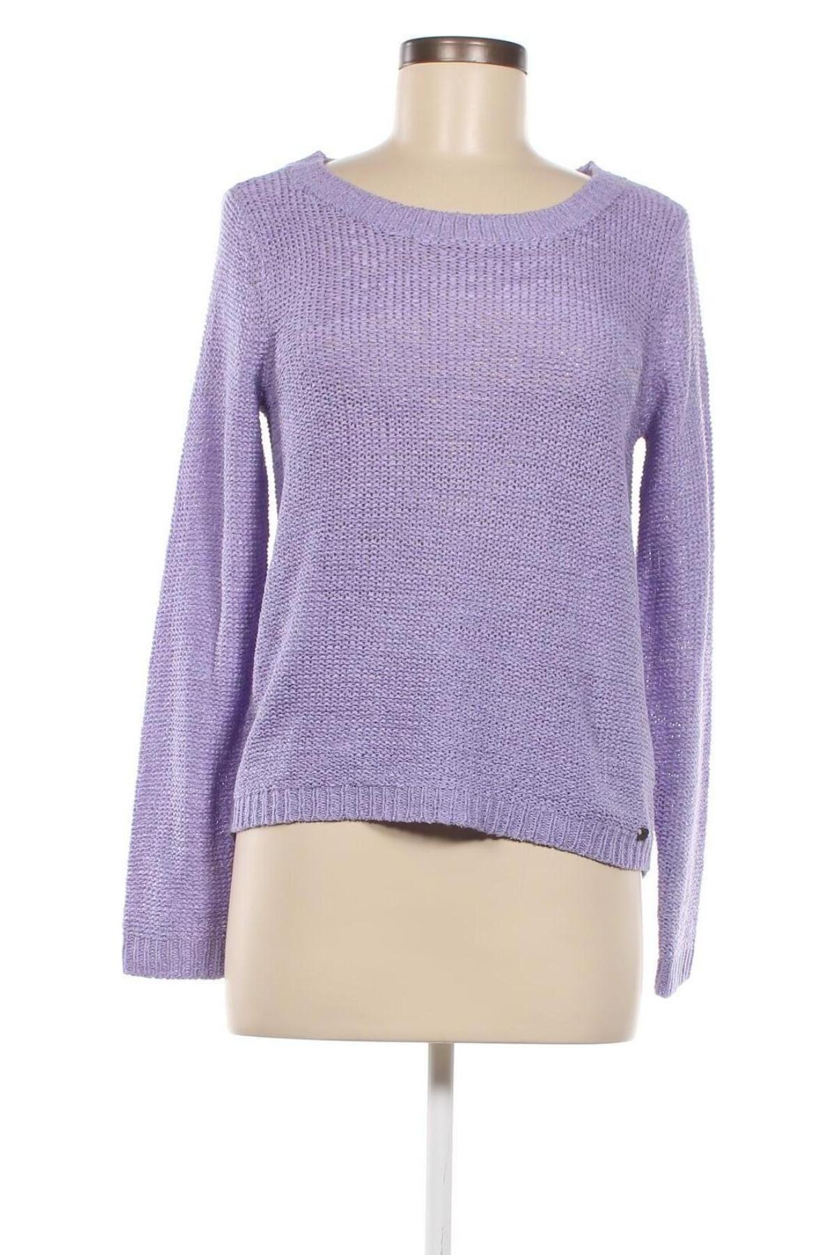 Дамски пуловер ONLY, Размер S, Цвят Лилав, Цена 67,50 лв.