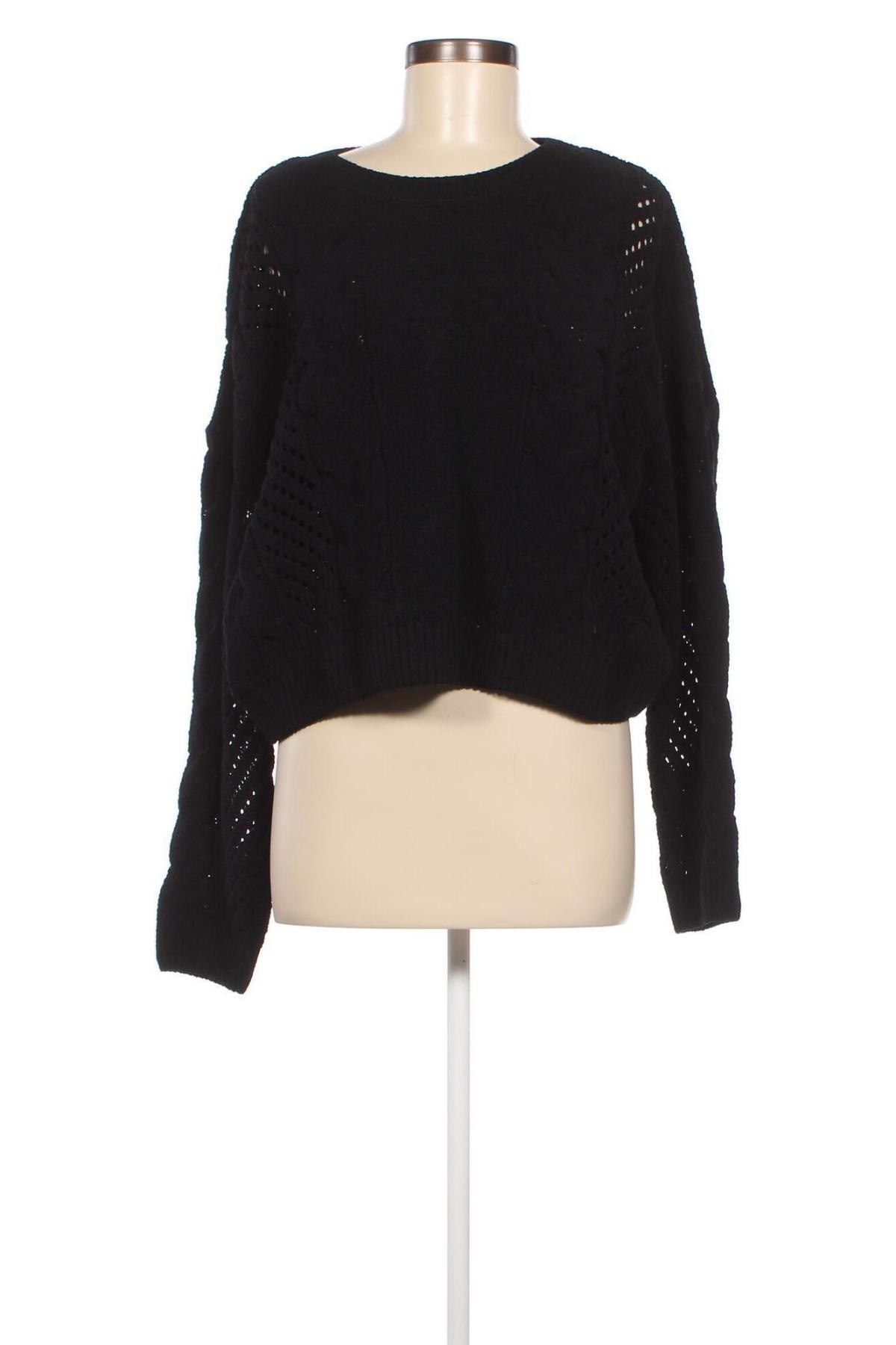 Дамски пуловер Q/S by S.Oliver, Размер XL, Цвят Черен, Цена 69,50 лв.