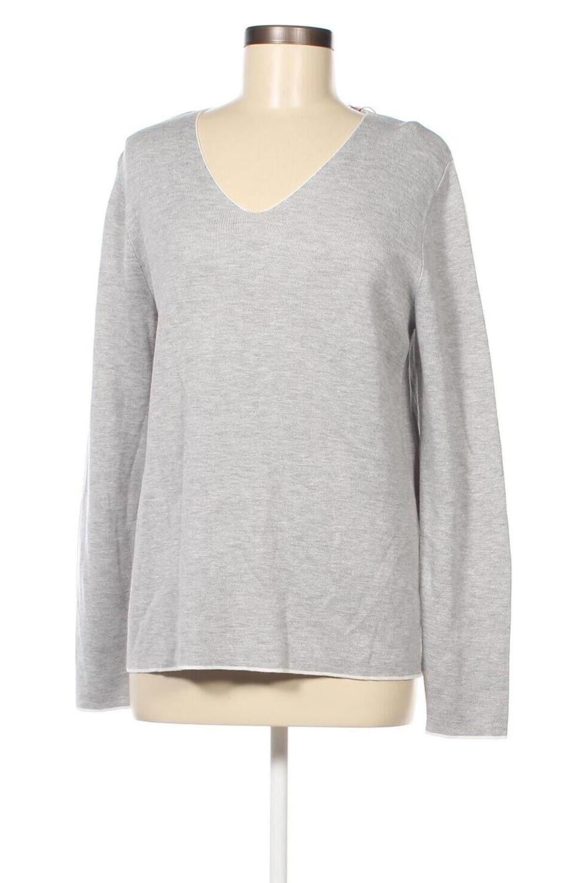 Дамски пуловер S.Oliver, Размер L, Цвят Сив, Цена 69,50 лв.