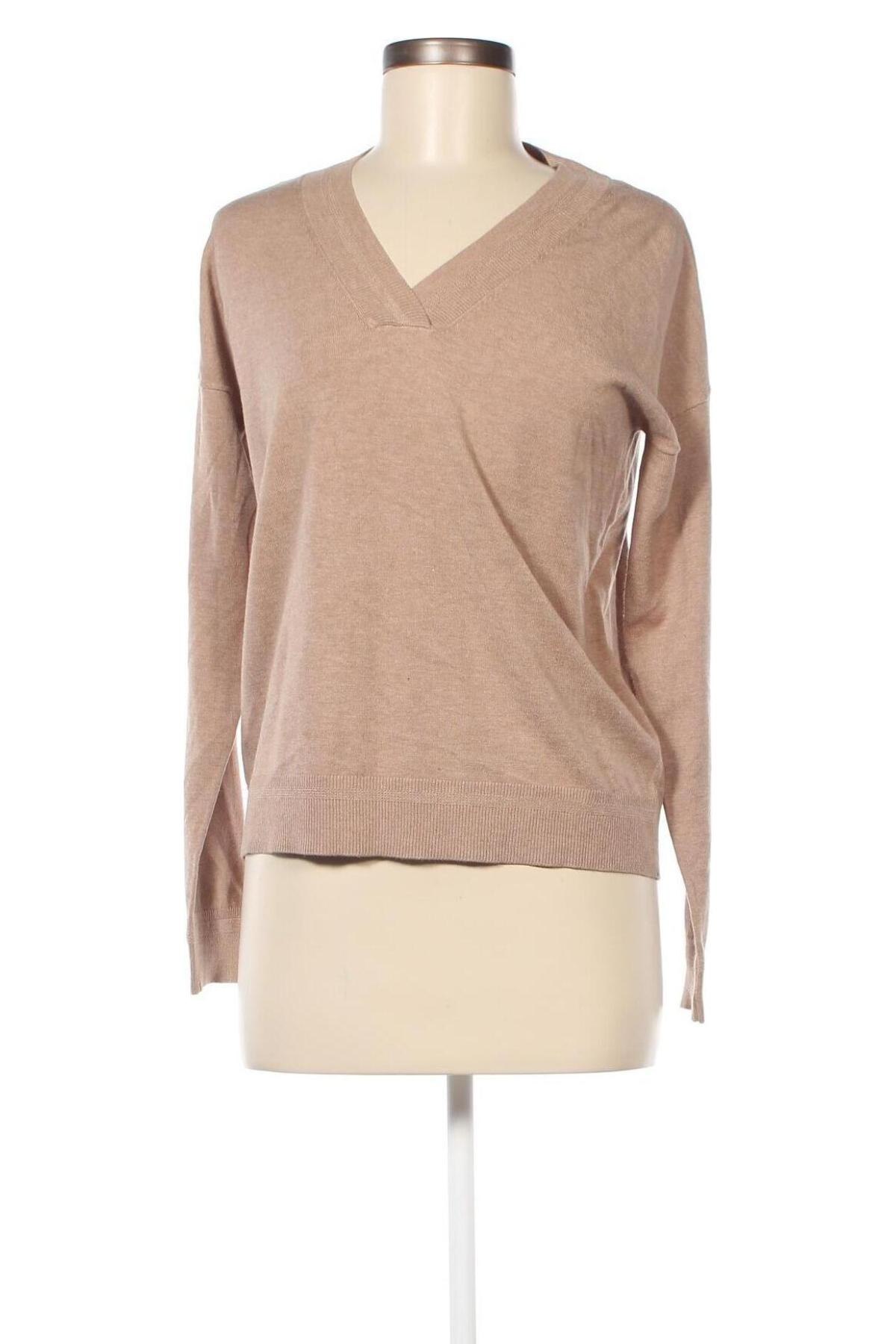 Дамски пуловер S.Oliver, Размер XS, Цвят Бежов, Цена 69,50 лв.