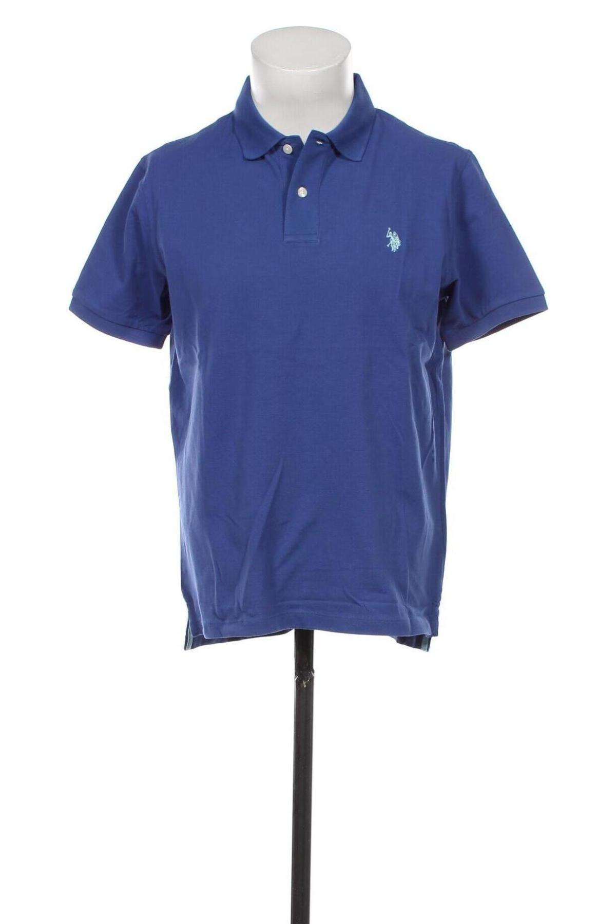 Мъжка тениска U.S. Polo Assn., Размер M, Цвят Син, Цена 137,00 лв.