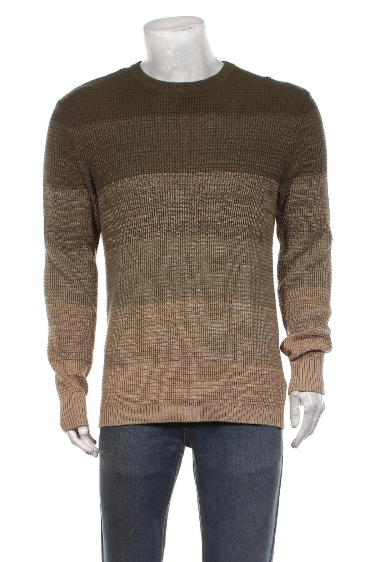 Мъжки пуловер Review, Размер M, Цвят Зелен, Цена 67,50 лв.