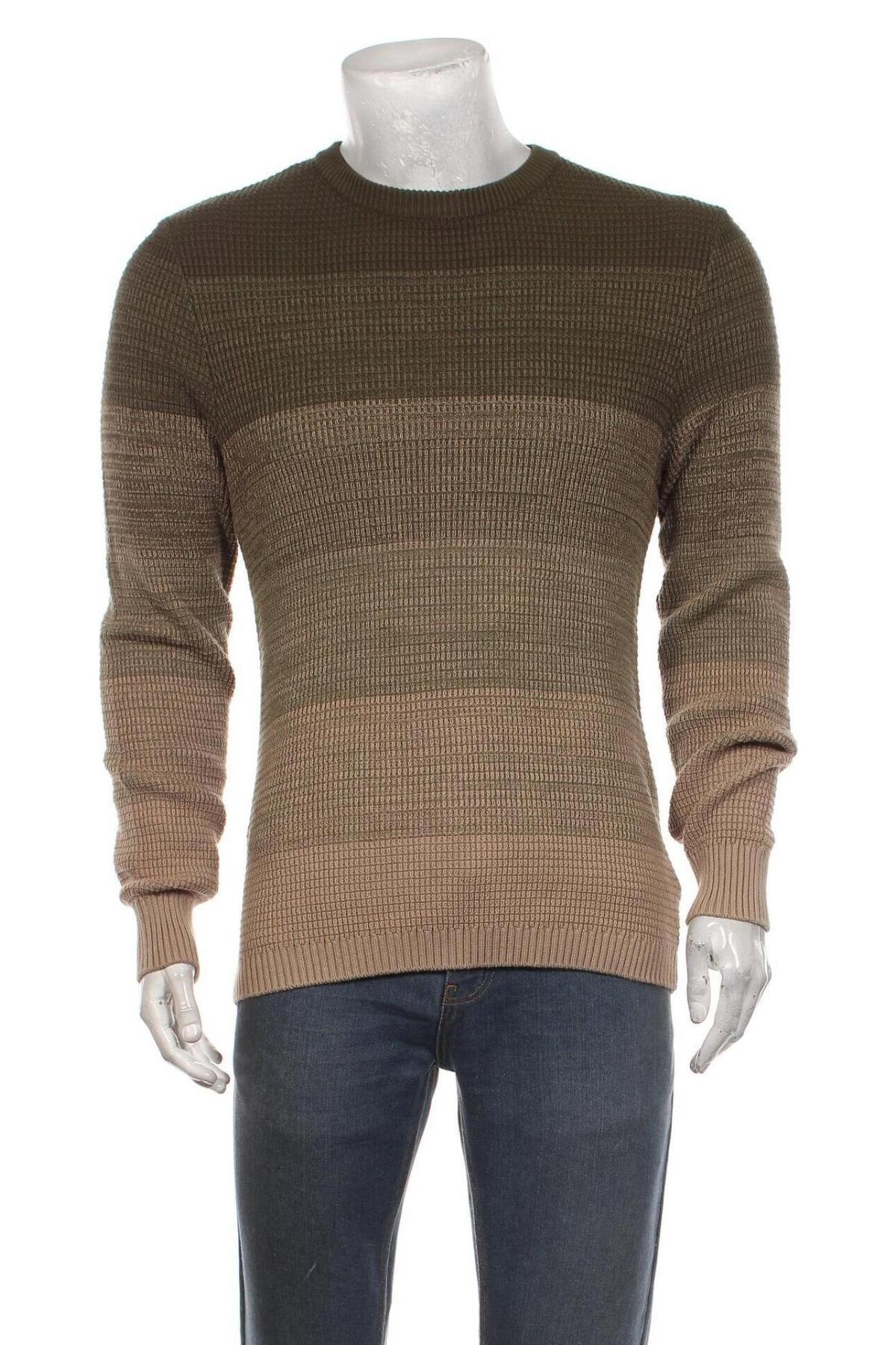 Мъжки пуловер Review, Размер S, Цвят Зелен, Цена 67,50 лв.