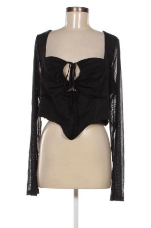 Дамска блуза, Размер 3XL, Цвят Черен, Цена 18,05 лв.