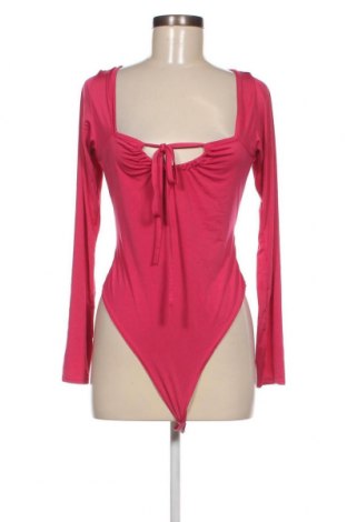 Γυναικεία μπλούζα-Κορμάκι Boohoo, Μέγεθος L, Χρώμα Ρόζ , Τιμή 5,27 €