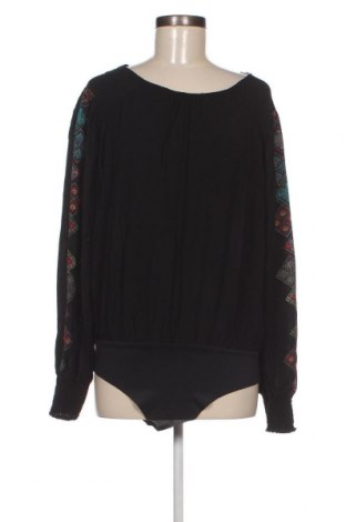 Γυναικεία μπλούζα-Κορμάκι Desigual, Μέγεθος XL, Χρώμα Μαύρο, Τιμή 42,06 €