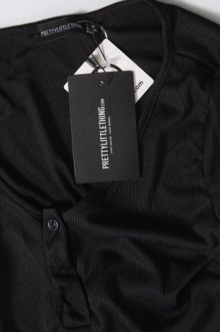 Дамска блуза - боди Pretty Little Thing, Размер XL, Цвят Черен, Цена 11,16 лв.