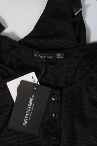 Γυναικεία μπλούζα-Κορμάκι Pretty Little Thing, Μέγεθος S, Χρώμα Μαύρο, Τιμή 5,43 €
