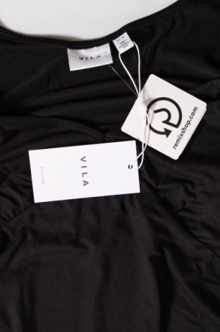 Дамска блуза - боди VILA, Размер M, Цвят Черен, Цена 40,00 лв.