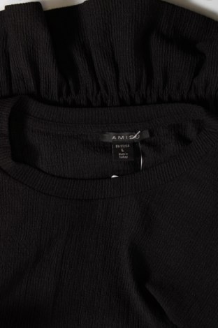 Дамска блуза Amisu, Размер L, Цвят Черен, Цена 19,00 лв.