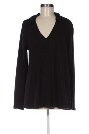 Γυναικεία μπλούζα Amisu, Μέγεθος XL, Χρώμα Μαύρο, Τιμή 2,84 €