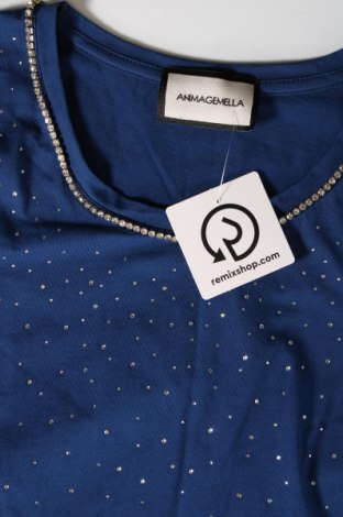 Дамска блуза Anima Gemella, Размер XS, Цвят Син, Цена 4,22 лв.