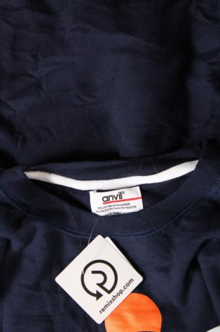 Γυναικεία μπλούζα Anvil, Μέγεθος S, Χρώμα Μπλέ, Τιμή 4,94 €