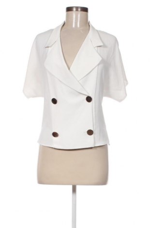 Γυναικεία μπλούζα BSB Collection, Μέγεθος L, Χρώμα Λευκό, Τιμή 17,24 €