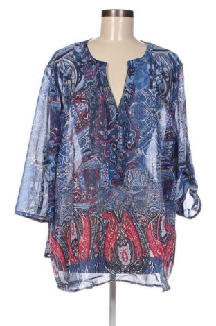 Γυναικεία μπλούζα Balsamik, Μέγεθος 5XL, Χρώμα Μπλέ, Τιμή 11,50 €
