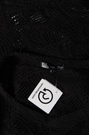 Γυναικεία μπλούζα Bella Ragazza, Μέγεθος M, Χρώμα Μαύρο, Τιμή 3,42 €