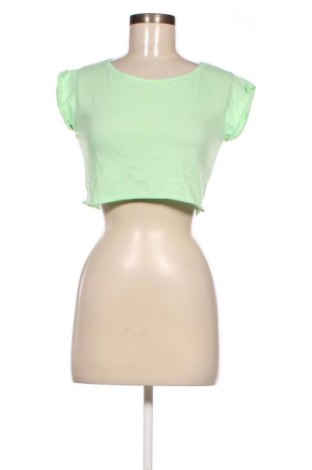 Damen Shirt Bershka, Größe S, Farbe Grün, Preis 3,89 €