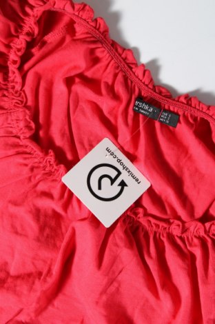 Дамска блуза Bershka, Размер S, Цвят Червен, Цена 5,65 лв.