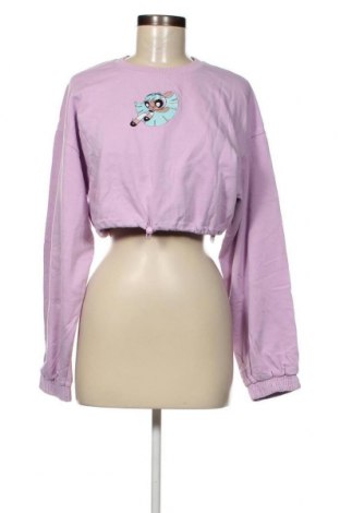 Дамска блуза Bershka, Размер XL, Цвят Лилав, Цена 4,18 лв.