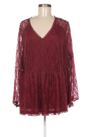 Дамска блуза BloomChic, Размер XXL, Цвят Червен, Цена 28,80 лв.