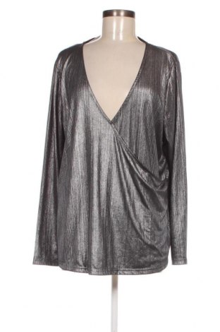Дамска блуза Body Flirt, Размер XXL, Цвят Сребрист, Цена 18,43 лв.