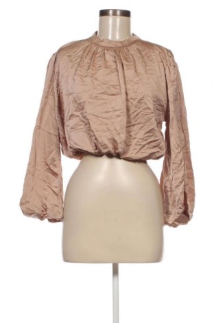 Γυναικεία μπλούζα Boohoo, Μέγεθος M, Χρώμα  Μπέζ, Τιμή 2,70 €