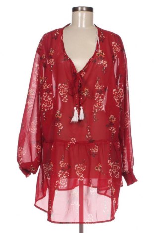 Дамска блуза Bpc Bonprix Collection, Размер 3XL, Цвят Червен, Цена 15,58 лв.