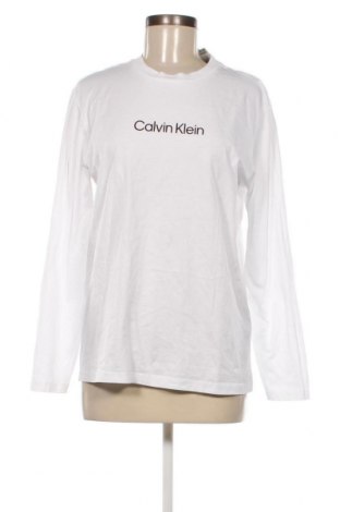 Γυναικεία μπλούζα Calvin Klein Jeans, Μέγεθος XXL, Χρώμα Λευκό, Τιμή 17,75 €
