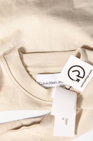 Γυναικεία μπλούζα Calvin Klein Jeans, Μέγεθος M, Χρώμα  Μπέζ, Τιμή 49,45 €