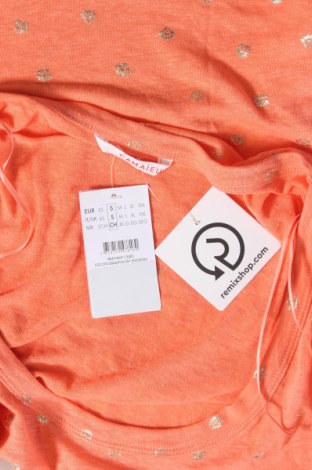 Γυναικεία μπλούζα Camaieu, Μέγεθος S, Χρώμα Πορτοκαλί, Τιμή 3,20 €