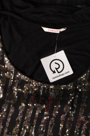 Γυναικεία μπλούζα Camaieu, Μέγεθος M, Χρώμα Μαύρο, Τιμή 3,06 €