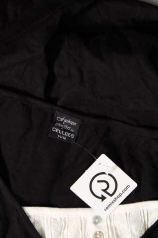 Γυναικεία μπλούζα Cellbes, Μέγεθος 4XL, Χρώμα Μαύρο, Τιμή 12,62 €