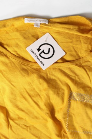 Γυναικεία μπλούζα Charles Vogele, Μέγεθος S, Χρώμα Κίτρινο, Τιμή 2,35 €