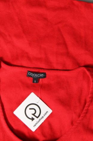Дамска блуза CoolCat, Размер S, Цвят Червен, Цена 5,76 лв.