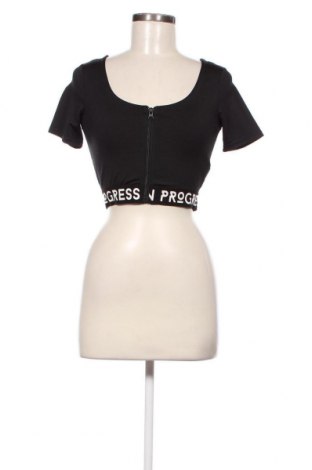 Γυναικεία μπλούζα Cropp, Μέγεθος S, Χρώμα Μαύρο, Τιμή 5,12 €