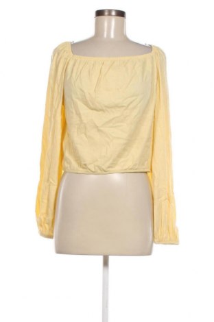 Дамска блуза Cubus, Размер L, Цвят Жълт, Цена 5,13 лв.