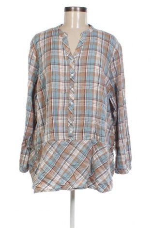 Γυναικεία μπλούζα Daxon, Μέγεθος XXL, Χρώμα Πολύχρωμο, Τιμή 3,64 €